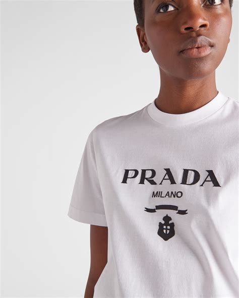 prada white collar shirt females|Prada men's dress shirt white.